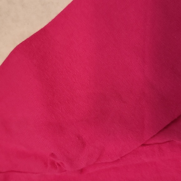 Puma dark pink/silver long sleeved tee shirt with light pink athletic joggers - Picture 10 of 10